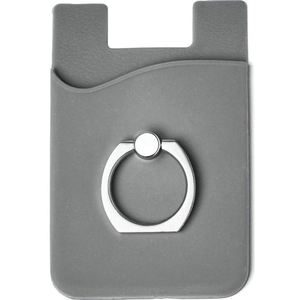 เคสโทรศัพท์มือถือซิลิโคนแบบยึดติดโลโก้ตามสั่ง เป็นมิตรกับสิ่งแวดล้อม ทนทาน พร้อมช่องใส่บัตรและห่วงจับ สำหรับใช้ในการส่งเสริมการขาย - Product Image 6