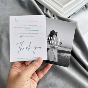 Carta <span class=keywords><strong>per</strong></span> la cura dei gioielli personalizzata all'ingrosso carta di ringraziamento <span class=keywords><strong>per</strong></span> la tua carta di istruzioni <span class=keywords><strong>per</strong></span> l'acquisto - Product Image 1