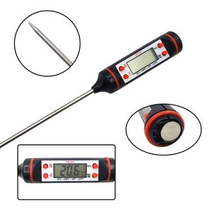 Dijital Et Termometresi Yemek Pişirme Mutfak Barbekü Probu Su Süt Yağ Sıvı Fırın Dijital Sıcaklık Sensörü Ölçer Termokupl - Product Image 4