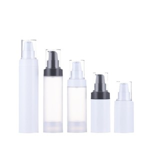 Flacon pompe givré en PP 20ml 50ml 120ml pour lotions et sérums – Idéal pour les kits de soins visage et de voyage - Product Image 5