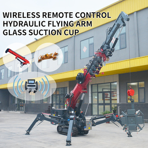 <strong>Crawler</strong> Spider <strong>Crane</strong> Mini <strong>Crawler</strong> <strong>Crane</strong> with Telescopic Boom for Lifting Operations in Workshop - Product Image 6