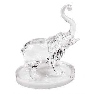 Figurine et jouet de Noël en verre en forme d'éléphant, déballé - Product Image 2