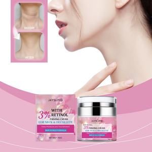 Crema de Retinol para Cuello de 50g con Ácido Hialurónico, Tratamiento Personalizado OEM, Manteca Corporal Reafirmante con Etiqueta Privada - Product Image 3