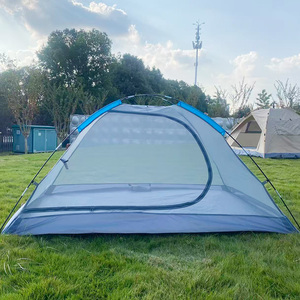 Tenda da Campeggio Estiva Pieghevole Portatile Automatica Rinforzata Impermeabile a Doppio Strato in Oxford 210D <span class=keywords><strong>Set</strong></span> Completo - Product Image 3