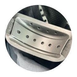 Casque américain rouge haute <span class=keywords><strong>performance</strong></span> avec système de suspension, conception fonctionnelle pour les combinaisons de pompier - Product Image 2