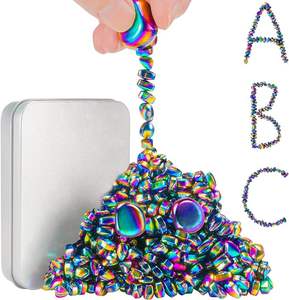 หินแม่เหล็กเฟอร์ไรต์ขนาดเล็กมากกว่า500ลูกแม่เหล็ก33มม. โลหะฉาบแม่เหล็กของขวัญ33มม. - Product Image 1