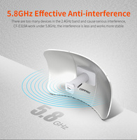 Antenne CPE sans fil extérieure Comfast haute puissance 5 GHz 900 Mbps pour pont WiFi point à point CCTV au meilleur prix