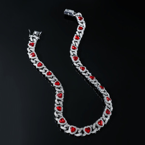 Collar de Amor Exagerado, Collar de Cadena Cubana, Pulsera con Hebilla de 8 Caracteres, Joyería de Moda Tanjing, Collar Lijing - Product Image 2