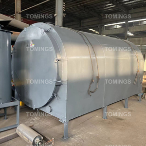 เตาเผาถ่านไม้กลมแบบกลไกแนวนอนขนาดเล็ก, อุปกรณ์เผาถ่านไม้และไม้ไผ่ - Product Image 2