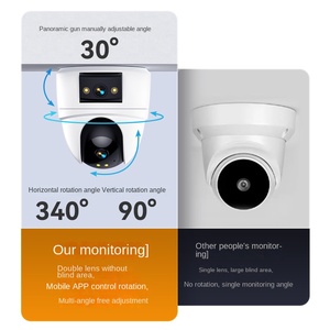 Camera giám sát nhà 360 HD màn hình trong nhà an ninh bán cầu Camera giám sát CMOS camera giám sát nội thất - Product Image 2