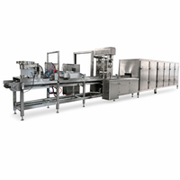 Ligne de production industrielle de bonbons sphériques ronds, machine à bonbons haute vitesse, unité de traitement de saveurs multicolores