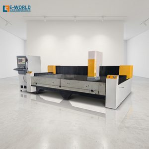 Routeur CNC semi-automatique Eworld pour la gravure sur verre, moteur 17 kW, épaisseur 1-40 mm, 220 V/380 V/415 V, 0,5-5 m/min, facile à utiliser - Product Image 1