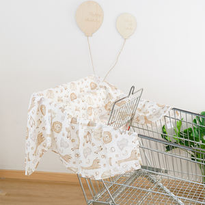 ลดกระหน่ำ Kangobaby ผ้าคลุมรถเข็นเด็กผ้าฝ้ายไม้ไผ่ผ้ามัสลิน2ชั้นห่อสำหรับเด็กทารกเด็กผู้ชายและเด็กผู้หญิง - Product Image 1