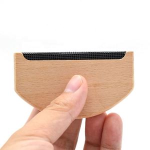 Brosse manuelle portable pour vêtements, peigne à cachemire, peigne à pulls en bois - Product Image 5