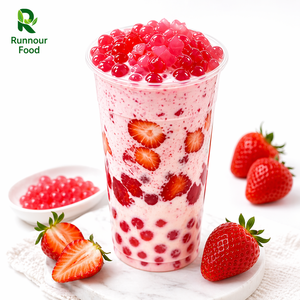 Boba Éclatante Saveur <span class=keywords><strong>Orange</strong></span> 1,2 kg – Billes de Jus de Fruits pour Bubble Tea, Boissons et Desserts – Prix Usine - Product Image 3