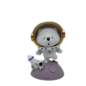 Фигурка Статуэтка космический человек Декор для дома астронавт животное Персонализированная Музыкальная Коробка Статуэтка