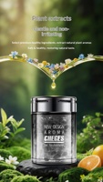 Cristal Magique Solide - Baume pour Voiture Longue Durée aux Granules de Cristal, Désodorisant Personnalisé OEM, Éliminateur d'Odeurs, Parfum Décoratif pour Siège