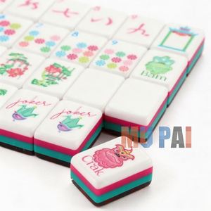 Collectible American <b>Mahjong</b> Leopard Print <b>Set</b> 166 Unique Design with Collector Box Rare Gift for <b>Mahjong</b> Collectors Enthusiasts - Product Image 3