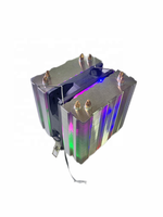 Refroidissement universel pour AMD AM4 FM AM5 intel lga 775 1151 1155 1156 1366 1700 2011 CPU refroidisseur 4 cuivre caloduc jeu radiateur ventilateur