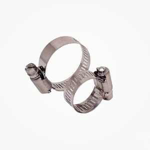 Collier de serrage pour tuyau de type américain USA en acier inoxydable SS304 316 de 8, 10, 12, 16, 18, 20 mm pour tuyau d'huile, <span class=keywords><strong>cheminée</strong></span>, tuyau d'échappement, système métrique - Product Image 1