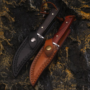 2025 Hot Bán Cố Định Lưỡi Săn Bắn Dao Nhà Sản Xuất Bắc Mỹ Gỗ Xử Lý Chiến Thuật Dao - Product Image 3