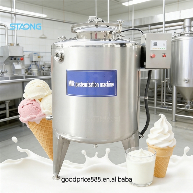 500L Egg Pasteurizer and Chiller Integrated Machine SUS304 Automatic Liquid Egg Pasteurization Production Line for Food Factory
