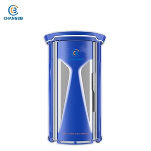 Máquina de Bronceado Vertical de Cuerpo Completo CHANGBEI Cosmedico con Luz Azul de Alta Calidad, Dispositivo de Bronceado Rápido para Uso Doméstico y en Salones de Belleza - Product Image 1