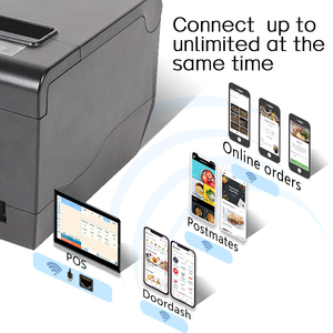 เครื่องพิมพ์ใบเสร็จความร้อน 80 มม. สำหรับเครื่อง POS ซูเปอร์มาร์เก็ต รองรับ ESC/POS พร้อมใบมีดตัดอัตโนมัติ รับประกัน 1 ปี ช่องต่อ USB - Product Image 3