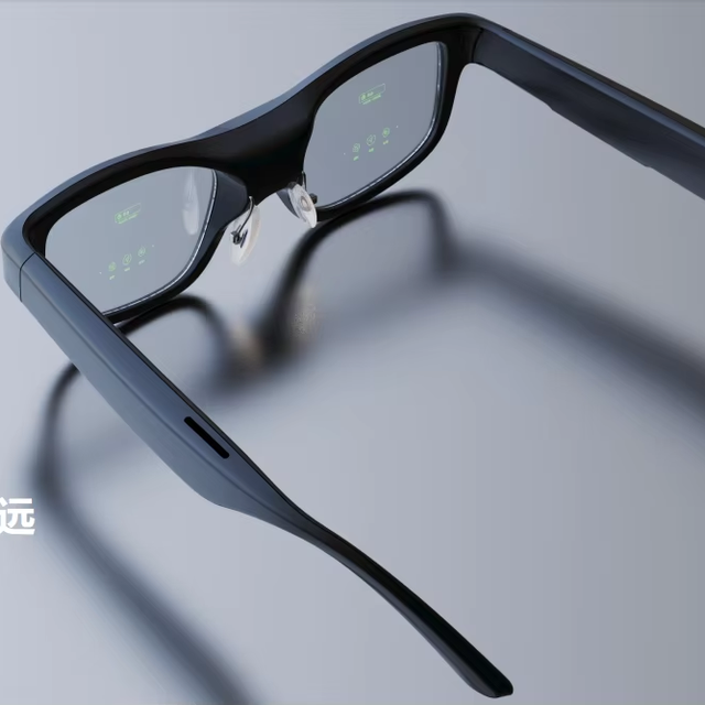 AI Smart Glasses with Optical Waveguide Screen Video Recording Dual Mic 164 Languages AI Glasses