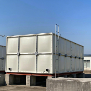 Boîte de stockage d'eau moulée carrée en acier de verre isolé des fabricants pour les machines de traitement de l'eau - Product Image 1