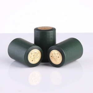 Cápsula de Vedação Termoencolhível de PVC Verde Escuro para Garrafas de Azeite, para Vedação e Proteção Contra Violação - Product Image 2