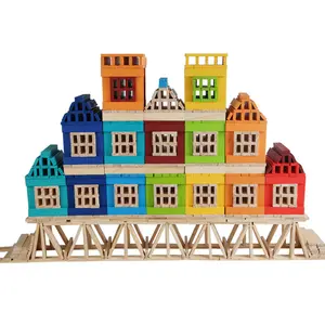 Kids Block Plastic Educational Toy House OEM Flowers Weapons Magnetic Military Soldier Train Gear Building Blocks Toys