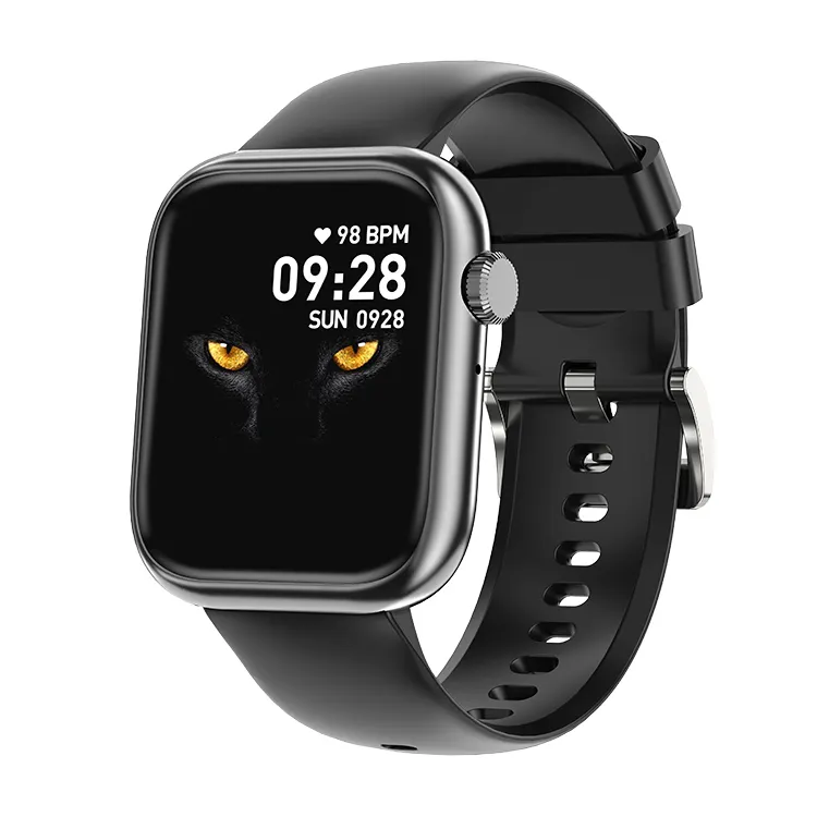 1.83 Inch Zakelijke Smartwatch G104 Bt Bellen Ai Assistent Herinnering Gezondheid Sport Smart Watch Voor Mannen Vrouwen