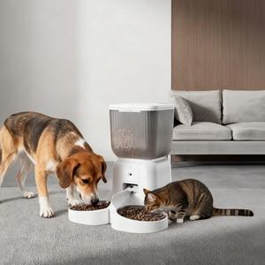 Distributeur automatique de nourriture pour animaux de compagnie, 4,5 L, étanche, pour chiens et chats, avec contrôle par application, conception détachable, prise européenne - Product Image 5