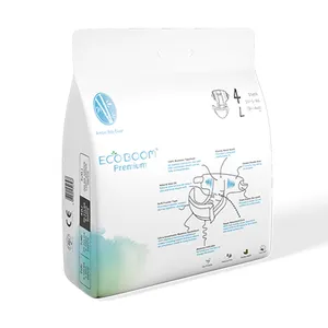 OEM ODM disposable eco-friendly diapers biodegradable hypoallergenic bamboo baby nappy of China