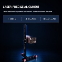 Alat Uji Lampu Depan Manual DST, Penguji Posisi Sinar Lampu, Pengukur Offset Sumbu Optik Lampu Sorot untuk Pengujian Kinerja Keamanan Kendaraan
