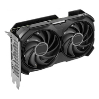 Carte graphique RTX 4060ti GDDR6 16 Go PCIE avec refroidissement par ventilateur, carte graphique de jeu, 4352 cœurs CUDA, résolution 7680x4320 pour ordinateur de bureau