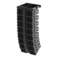 KA210 aktif 2 arah dual 10 inci Speaker Line Array Panggung Luar Ruangan Kelas Atas Profesional Audio 10 Inci 18 Inci Line Array Aktif