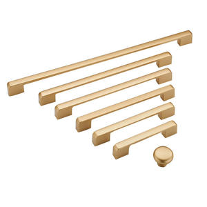 Modern Design Chrome Aluminium Pull Handle Knobs <b>Kitchen</b> Wine Cabinets Door Drawer Dresser Bedroom Exterior Furniture Hardware - Product Image 3