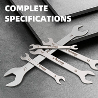 Clé à cliquet mince à double extrémité réglable ultra-mince de qualité bricolage de 3mm avec boîte d'usine de vente en gros OEM