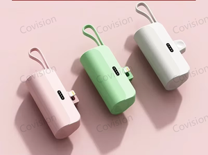 5000mAh Mini Portable Type-c 2-en-1 Charge Rapide Avec Support Banque D'alimentation De Poche <span class=keywords><strong>Compatible</strong></span> Avec Iphone Android <span class=keywords><strong>Batterie</strong></span> <span class=keywords><strong>Externe</strong></span> - Product Image 2