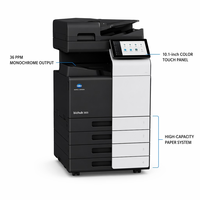 Photocopieur monochrome A3 reconditionné Konica Minolta Bizhub 360i, 36 ppm, imprimante laser noir et blanc multifonction d'occasion pour bureau