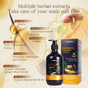 Nouveautés : Kit de Soins Capillaires Marque Blanche – Shampooing au Ginseng Sans Sulfate, Biotine, Huile de Romarin et Menthe, et Après-Shampooing - Product Image 4