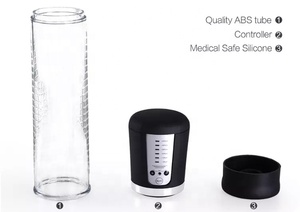USB充電式自動デジタル表示ペニス拡張真空ポンプ - Product Image 3