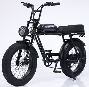 Bicicleta de Montaña eléctrica con batería de litio para hombre adulto, bici ancha de 500w, para nieve, 20 <span class=keywords><strong>e</strong></span>, suspensión completa - Product Image 1
