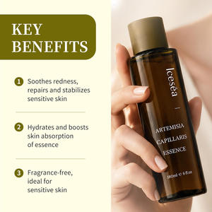 Sérum à l'Artemisia Capillaris Z-Goût de Menthe Apaisant & Hydratant Soin Coréen pour Tous Types de Peau OEM ODM - Product Image 3