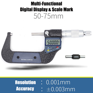 Dual Purpose Type Digitaal Buiten <span class=keywords><strong>Micrometer</strong></span> Set Schroefmeter Buiten <span class=keywords><strong>Micrometer</strong></span> Set - Product Image 4