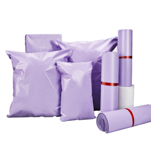 Matte Purple Polymailer Plastic Shipping Mailing Bag Post Plastic Packaging Shipping Bags For Clothing Shopping Polymailer