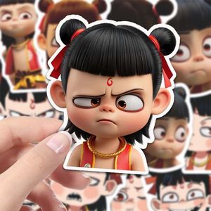 Nezha60 DIY Cartoon Character Handheld <strong>Card</strong> Water Cup Sticker Magical <strong>Kid</strong> World Halloween Graduation Chinese New Year Diwali