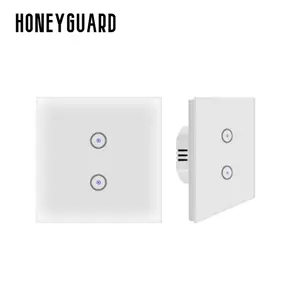 Tuya APP Fernbedienung Wand schalter Touchscreen Glas Smart Switch Home Smart Lichtsc halter Interruptor de luz inteli gente